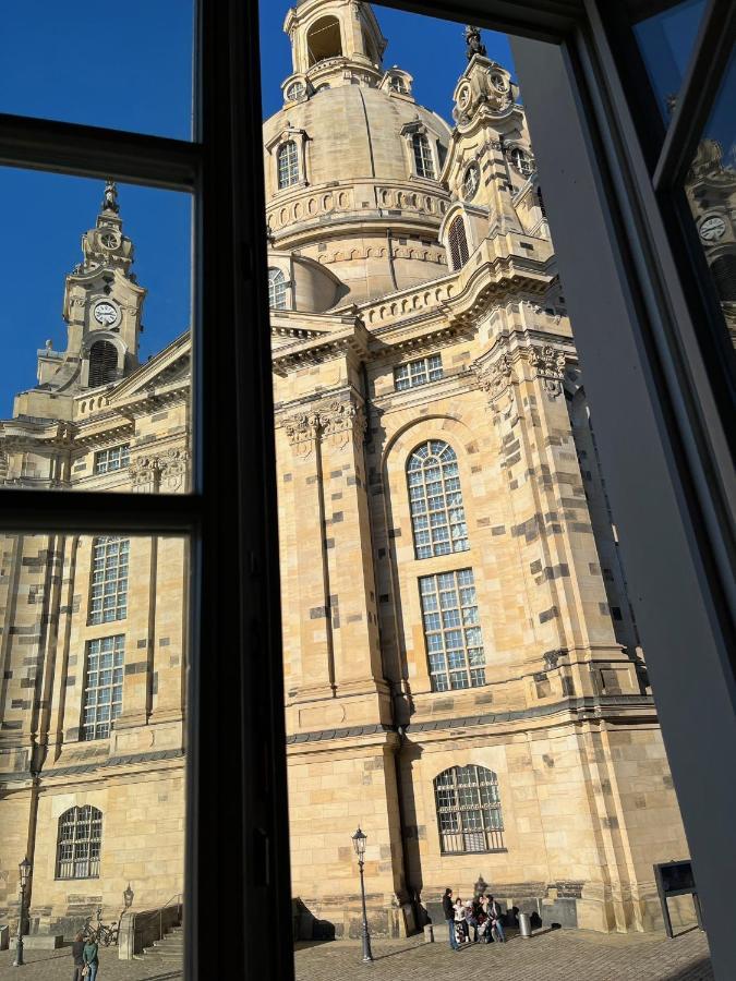 Gemuetliches Apartment Mit Blick Zur Frauenkirche Dresden Ngoại thất bức ảnh